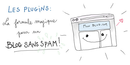 Un blog WordPress sans spam